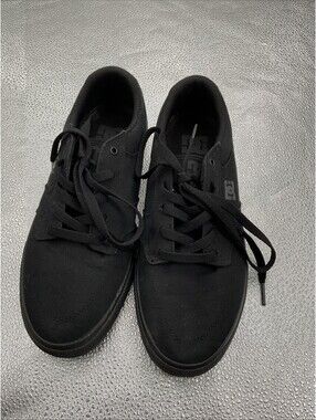 DC Nyjah Men’s Size 8 Skate Shoes Black Lace Up 217